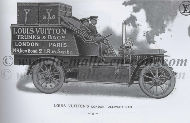 LOUIS VUITTON CAR TRUNK C.1907 - Objects of cur