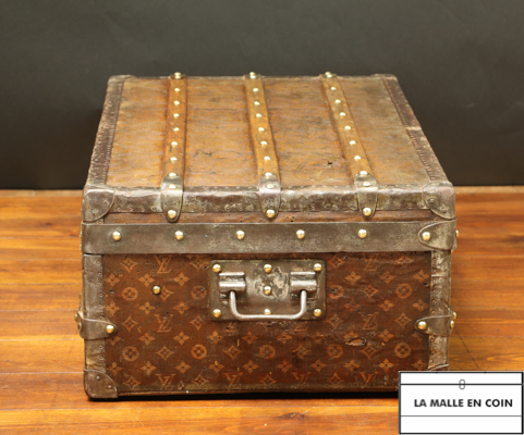 Malle Louis Vuitton tissee monogramme cabine5