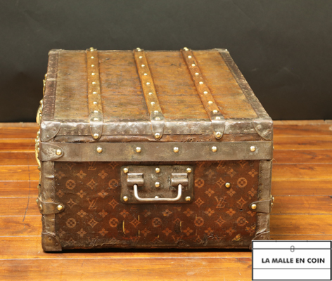 Malle Louis Vuitton tissee monogramme cabine5