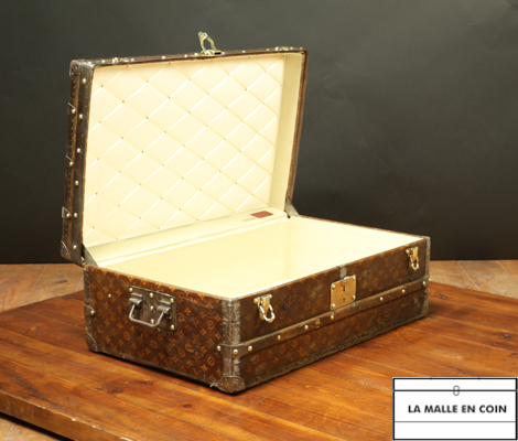 Malle Louis Vuitton tissee monogramme cabine5