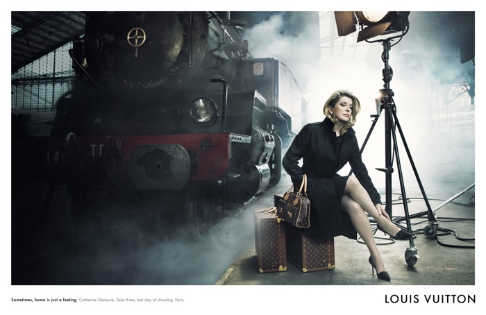 Catherine Deneuve Louis Vuitton