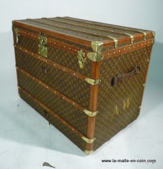 20th Century Rare Louis Vuitton Monogramed Library Trunk, C.1920 at 1stDibs   louis vuitton library trunk, 1800s louis vuitton, louis vuitton custom  trunk