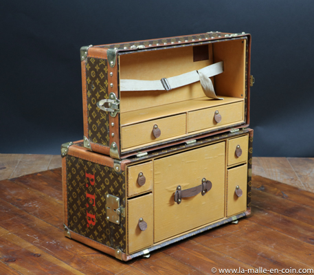 Design is fine. History is mine. — Louis Vuitton, travel trunks. 1