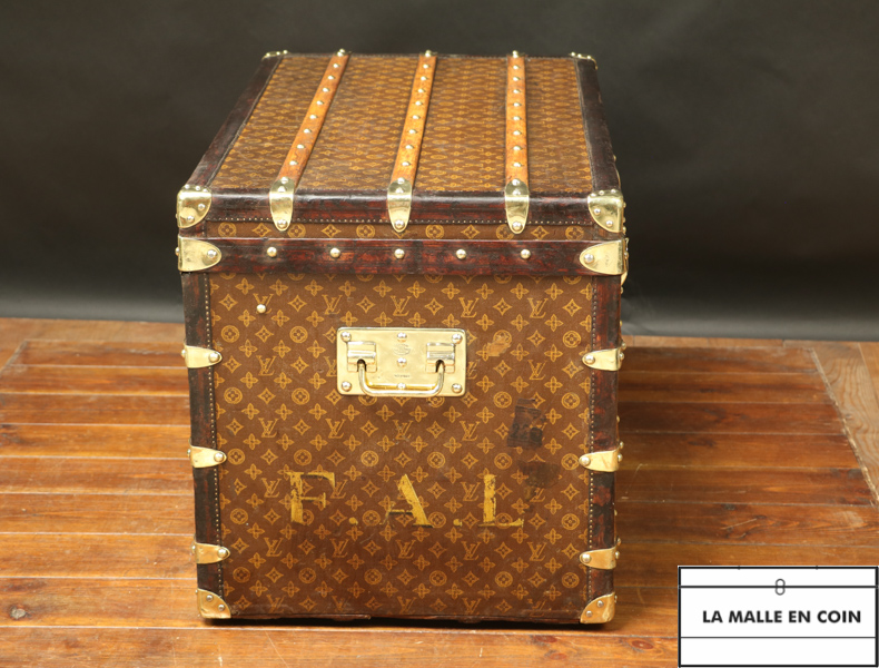 This Louis Vuitton steamer trunk is from the 1st series