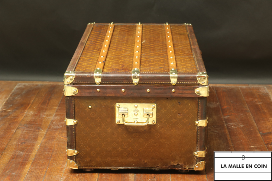 This Louis Vuitton monogrammed trunk dates from the years between