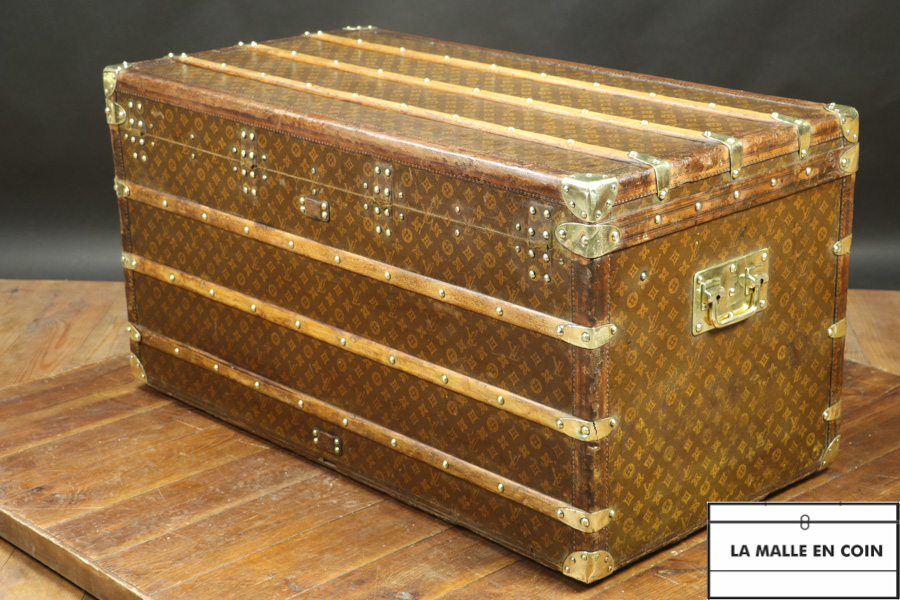 This monogrammed Louis Vuitton steamer trunk is the top of the range