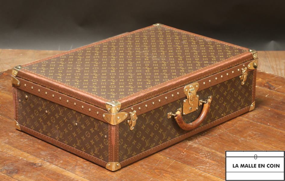Louis Vuitton monogrammed suitcase