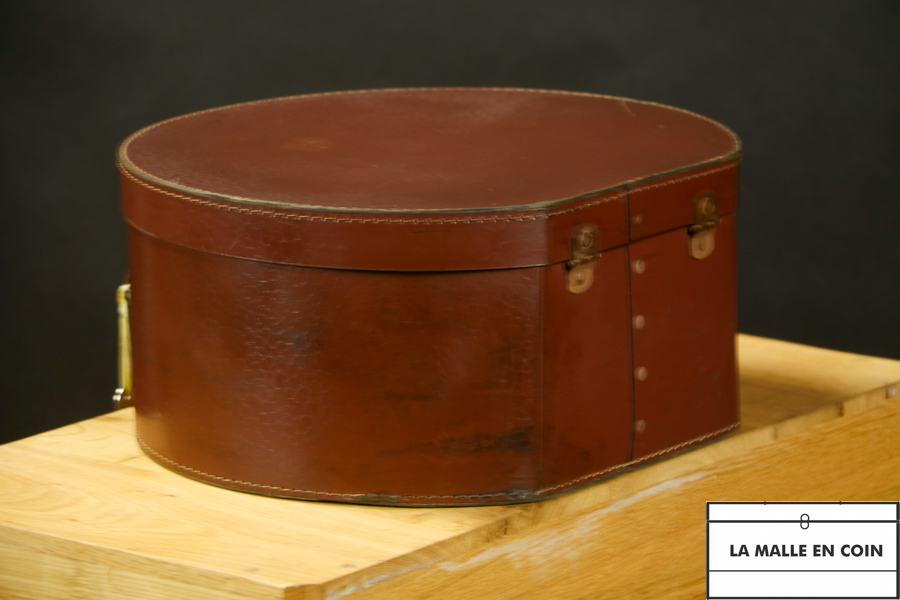 Luxury Moynat Antique Hat Box 