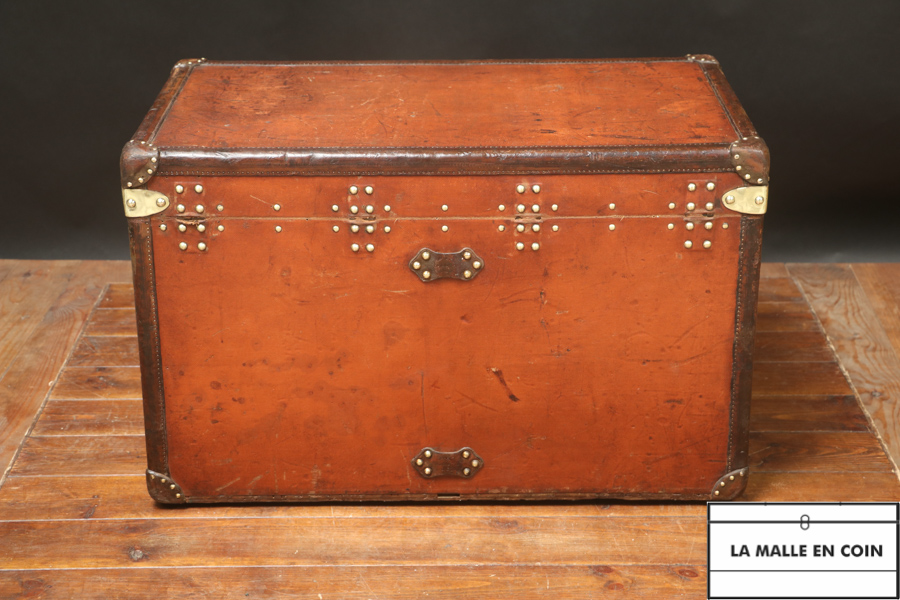 Louis Vuitton orange steamer trunk 1st série