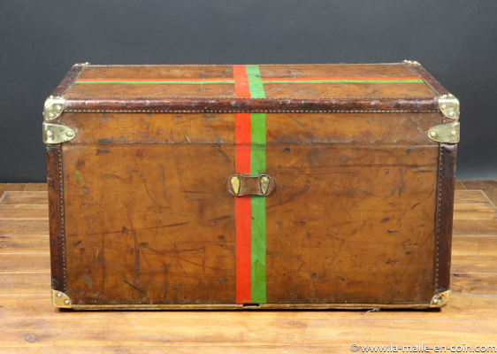 GOYARD cabin trunk in goyardine with original keys, the …