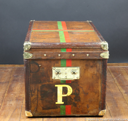 GOYARD cabin trunk in goyardine with original keys, the …