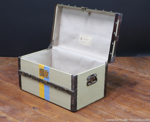 Petite Malle Ancienne Gaigneur Nantes - Vintage - Rangement Déco