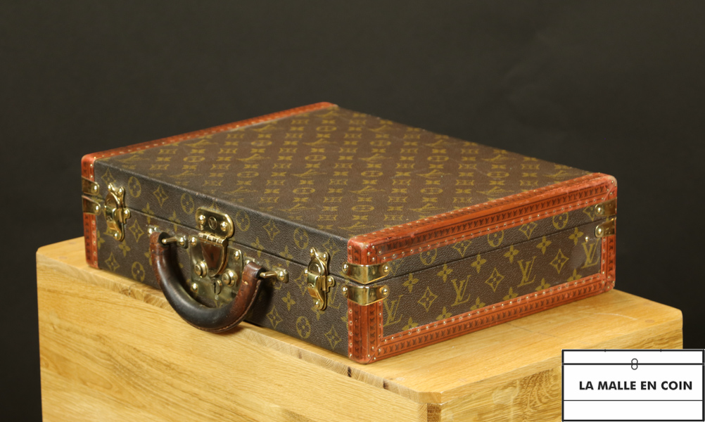 Sold at Auction: Vintage Louis Vuitton Monogram Président Briefcase