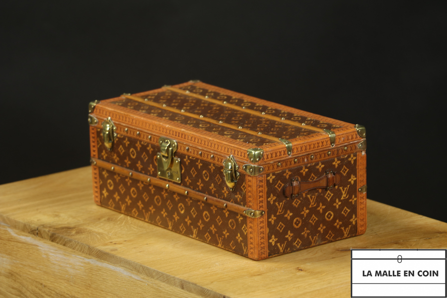 Monogrammed flower trunk from the luxury brand Louis Vuitton