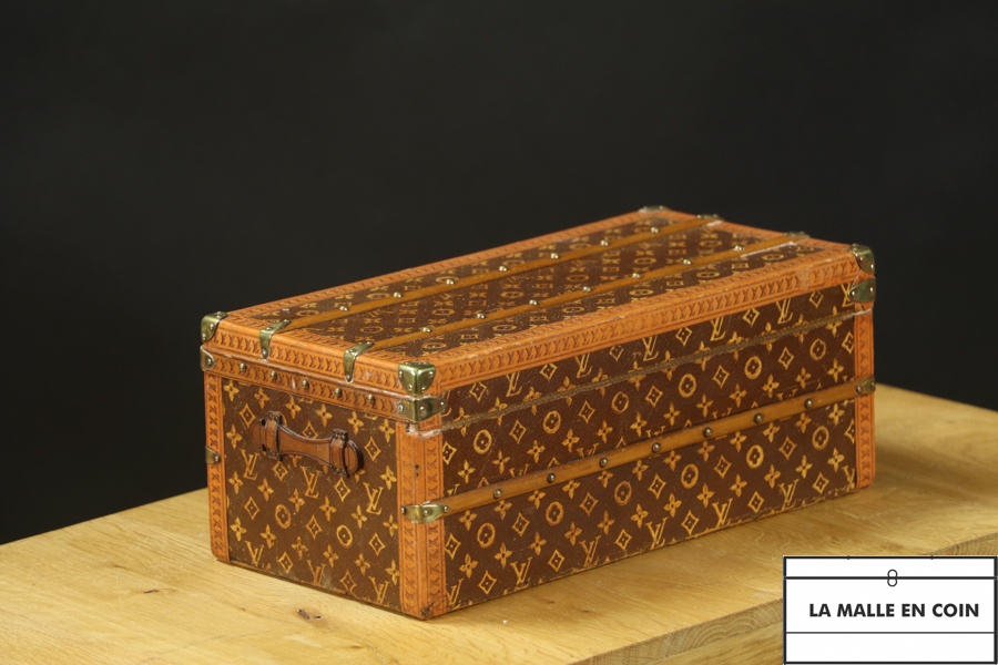 Monogrammed flower trunk from the luxury brand Louis Vuitton