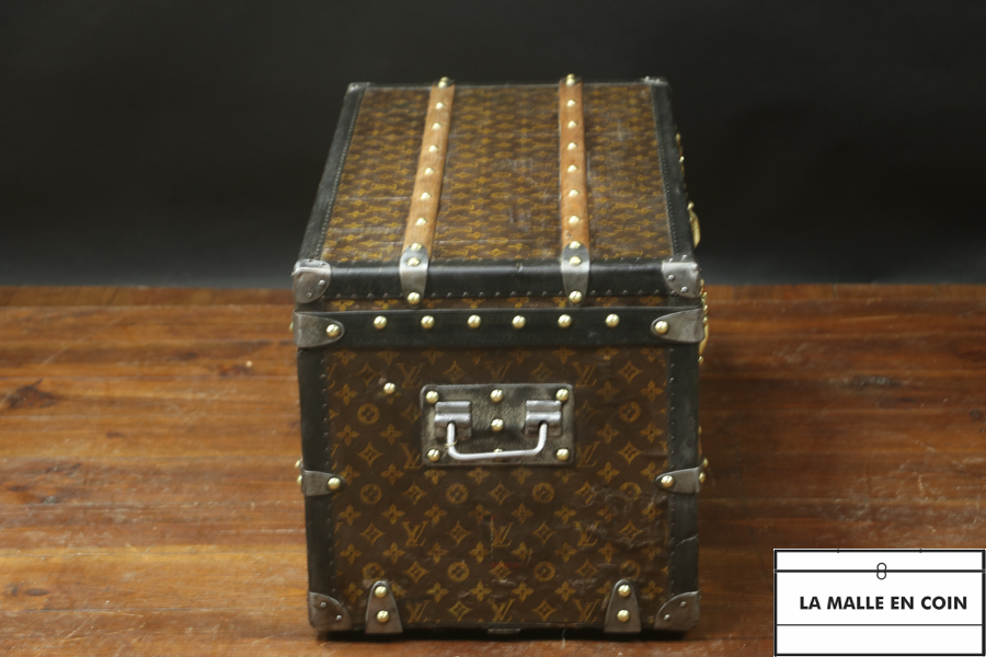Louis Vuitton monogrammed shoe trunk