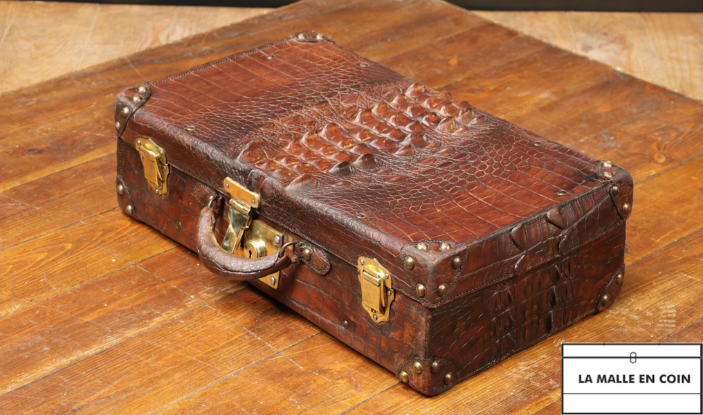 crocodile suitcase prices