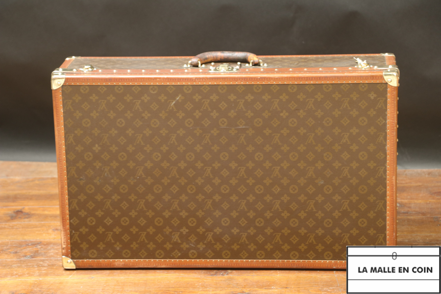 Louis Vuitton Suitcase Alzer 80 Monogrammed With Its Key 