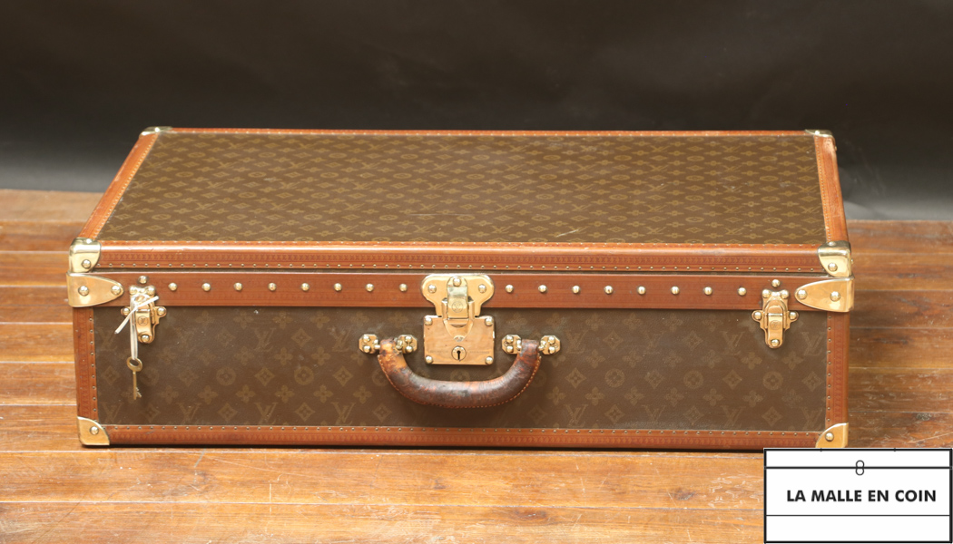 LOUIS VUITTON Monogram Alzer 80 Suitcase CUSTOM COMPARTMENT 13473