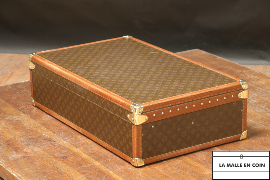 LOUIS VUITTON Monogram Alzer 80 Suitcase CUSTOM COMPARTMENT 13473