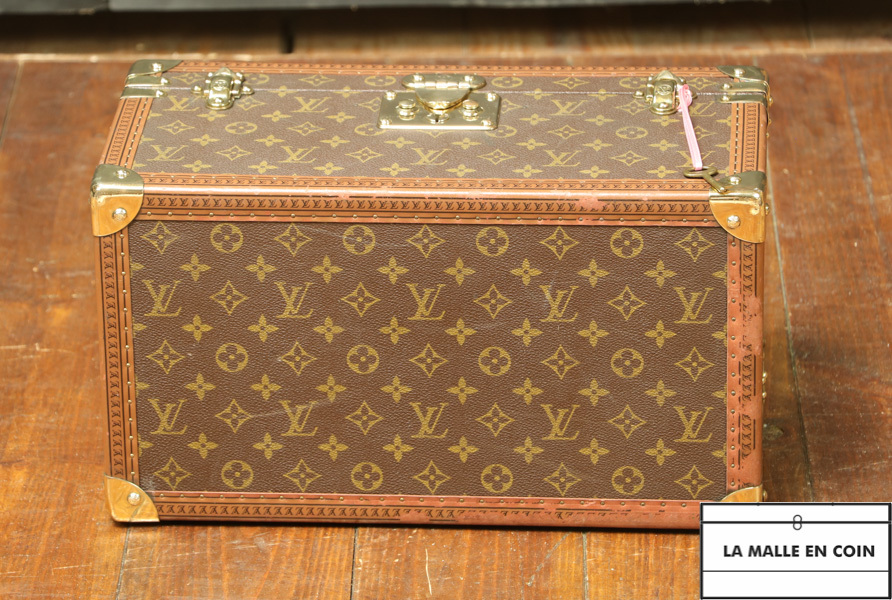 Louis Vuitton Boite Train Case Vanity Trunk