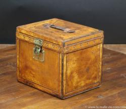 Louis Vuitton leather hat trunk