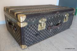 Moynat damier cabin trunk