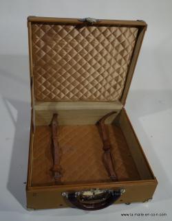 Moynat suitcase with its No. 2 key