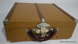 Moynat suitcase with its No. 3 key