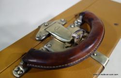 Moynat suitcase with its No. 3 key