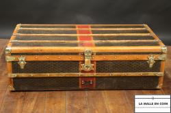 Lot 834: Malles Goyard Steamer Trunk