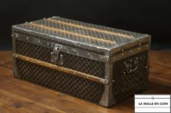 Vintage Louis Vuitton Leeds Small Steamer Trunk, Circa 1900's