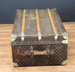 Moynat damier cabin trunk