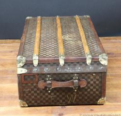 Moynat damier cabin trunk