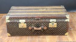 Moynat damier cabin trunk