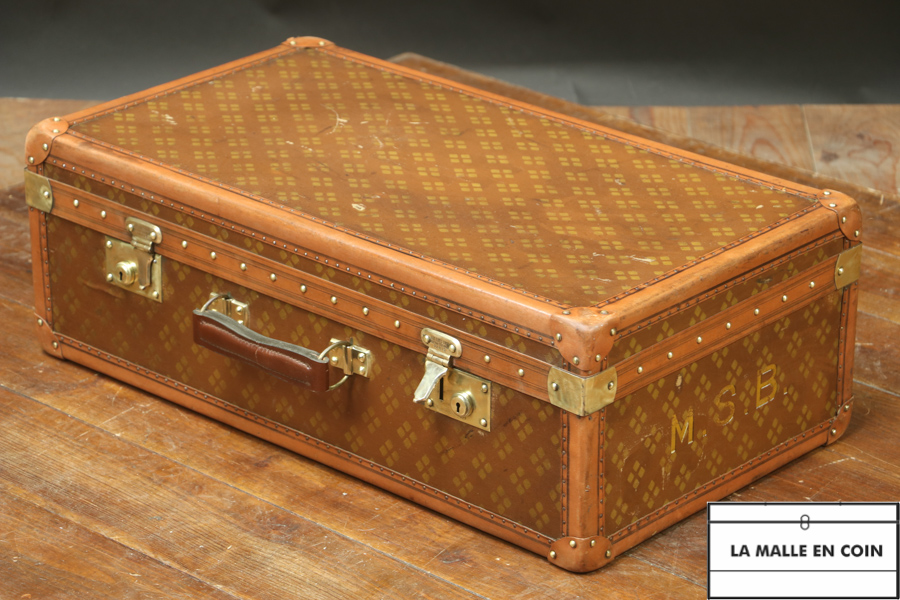 Steamer Trunk Monogram From Aux Etats-unis 